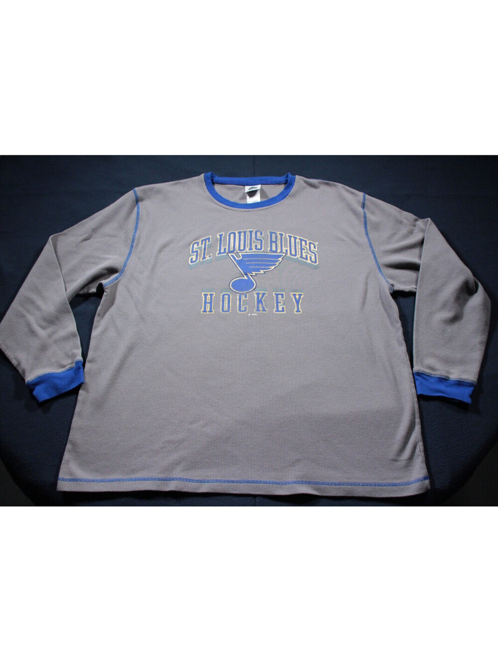 St. Louis Blues Long Sleeve Thermal Shirt 3XL NHL Hockey